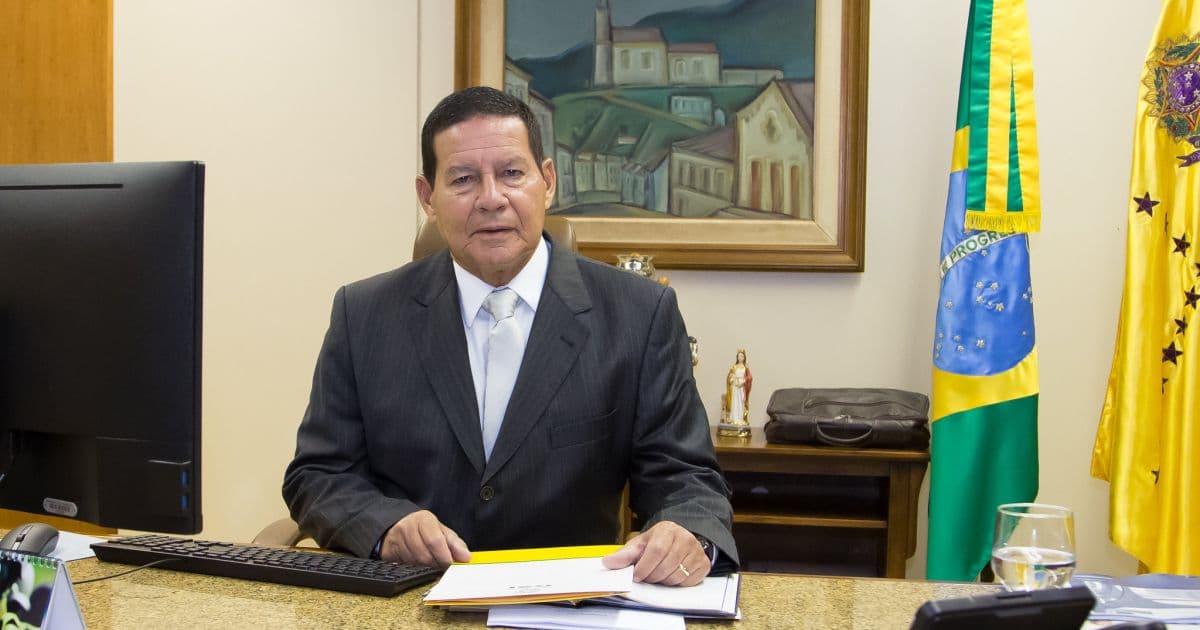 Não dá em nada, diz Mourão sobre investigação de interferência de Bolsonaro na PF