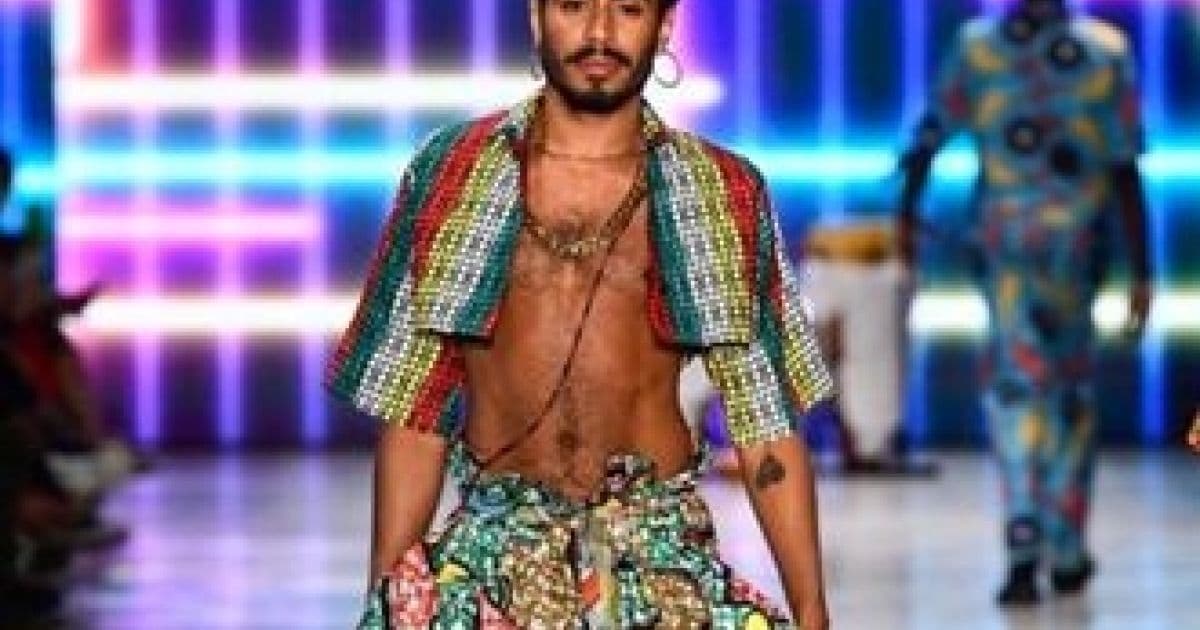 Jam Knop: Marca baiana Meninos Rei desfila da São Paulo Fashion Week  no Projeto Sankofa