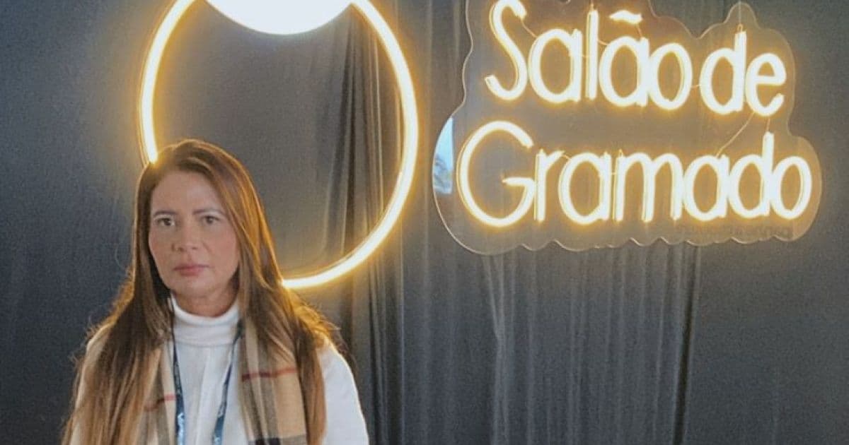 Giro: Lucy Bomfim marca presença no Salão de Gramado