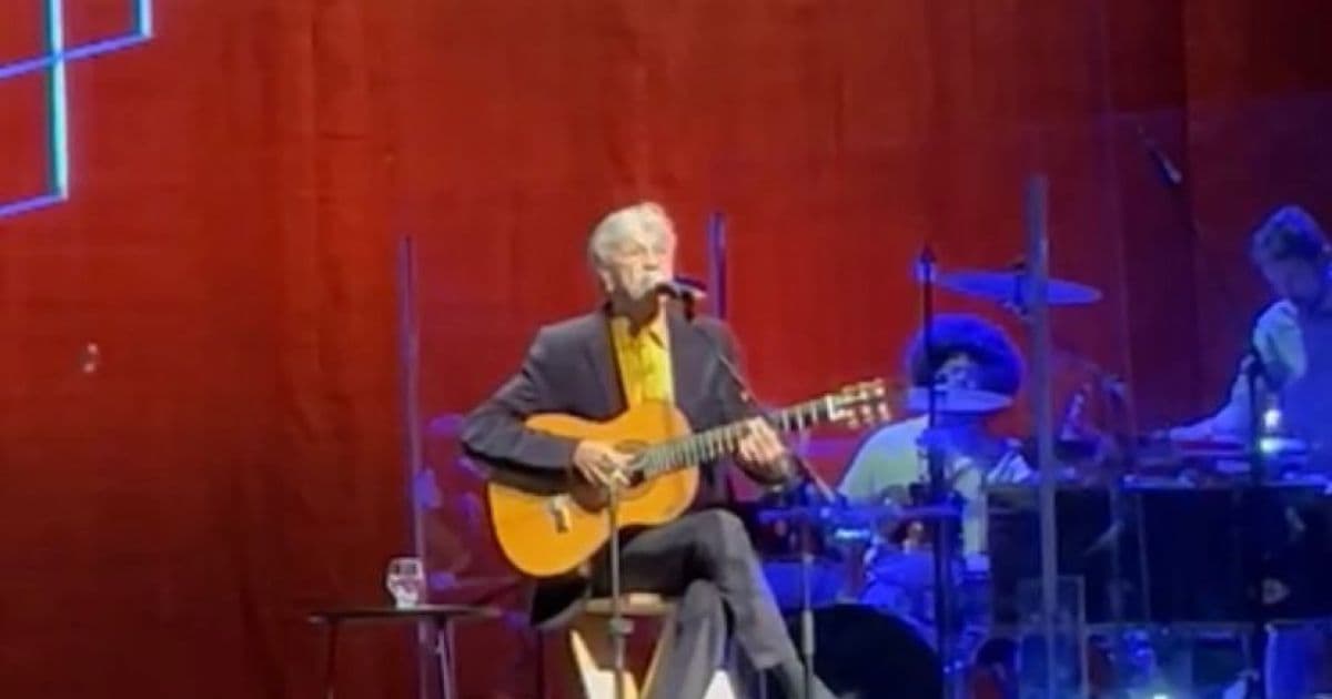 Entre músicas e histórias, Caetano Veloso faz show inesquecível no TCA