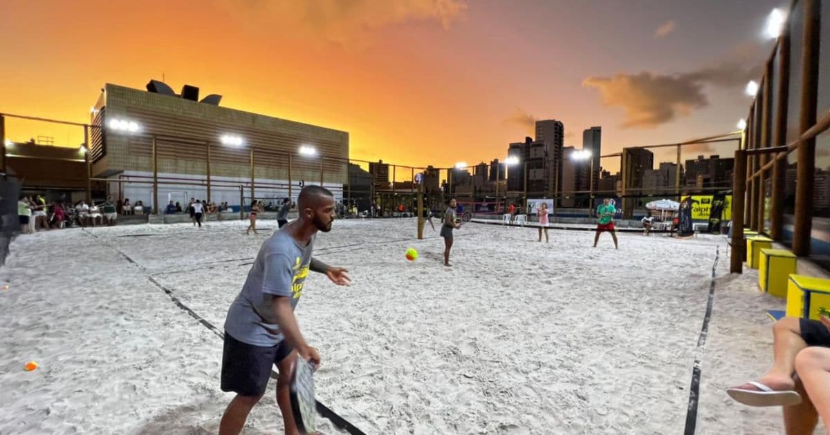 Arena de esportes na areia é inaugurada no Terraço do Shopping Barra