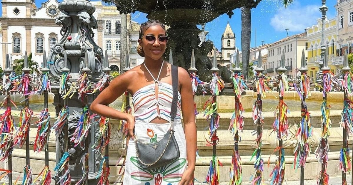 Camilla de Lucas turista em Salvador com a família: “Minhas raízes são daqui”