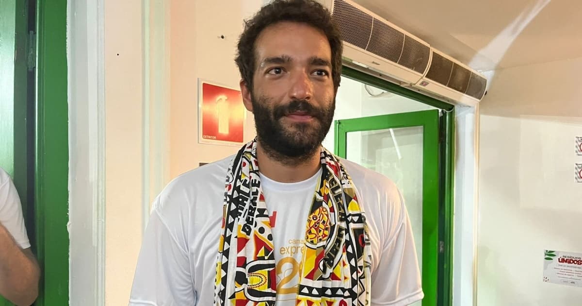 Humberto Carrão diz que está na Bahia para acompanhar os blocos afro