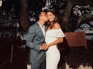 Em TBT, Jessica Smetak publica pela primeira vez fotos do seu casamento