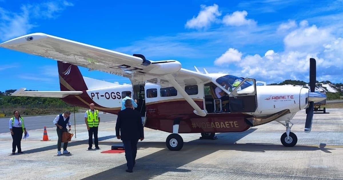 Fazenda Pontal recebe voo inaugural de Salvador para Boipeba