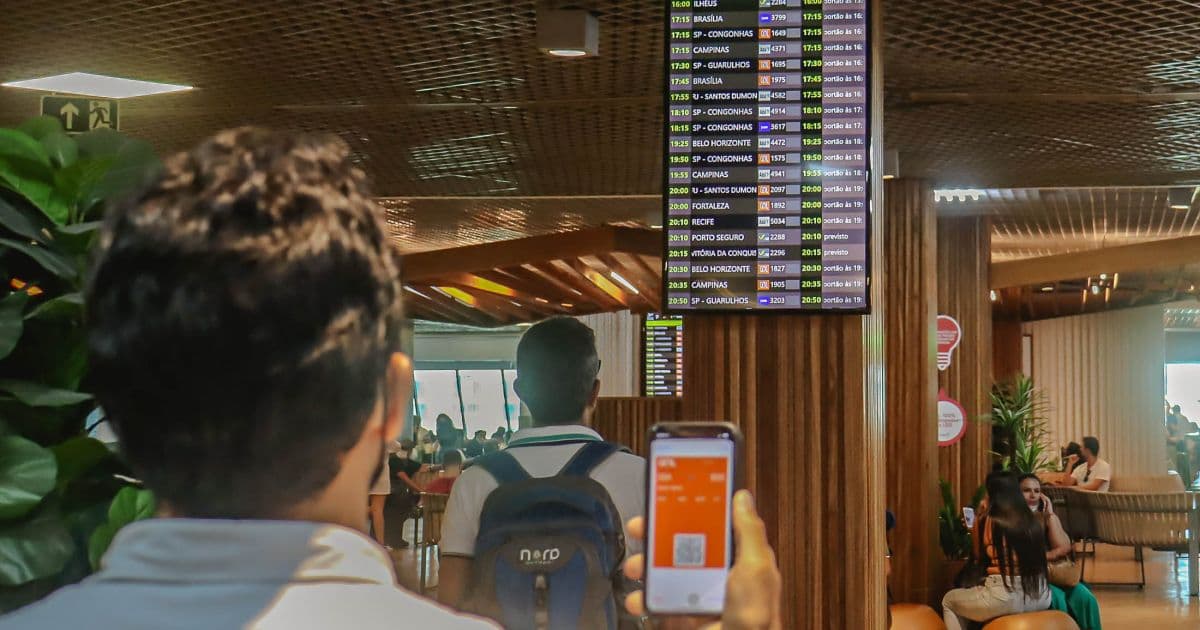 Salvador Bahia Airport diminui tempo para indicação do portão de embarque; entenda
