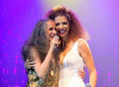 Maria Bethânia cantou com Vanessa da Mata