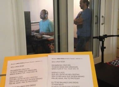 Ivete Sangalo grava canção em estúdio