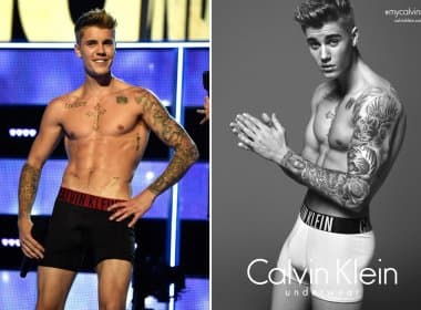 Modelo nega que Bieber usou enchimento em anúncio de cuecas: &#039;Não precisa&#039;