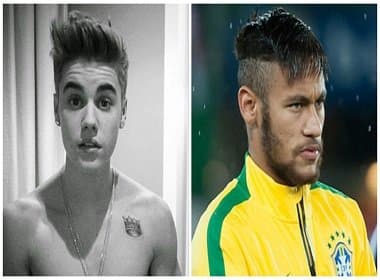 Justin Bieber posta vídeo jogando bola com Neymar nos EUA; assista
