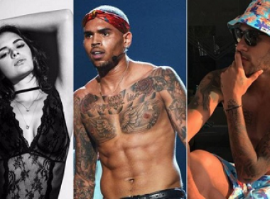 Chris Brown passa a seguir Bruna Marquezine no Instagram e Neymar manda recado; confira