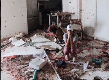 Youtuber brasileira mostra destruição do apartamento após passagem do furacão Irma