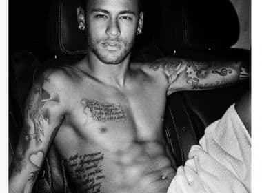 Neymar posta foto sem roupas e surpreende internautas; veja