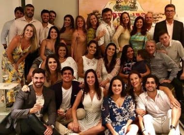 Ju Moraes se casa com a empresária Thiciana Zaher em Salvador; confira fotos