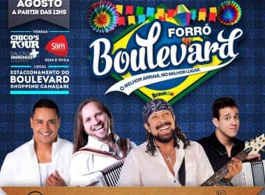 Forró em Camaçari com Bell, Dorgival Dantas, Harmonia e Forró do Tico entra no 3º lote
