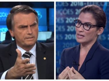Após 'briga' de Renata Vasconcelos e Bolsonaro no 'JN', saiba quanto é o salário da jornalista