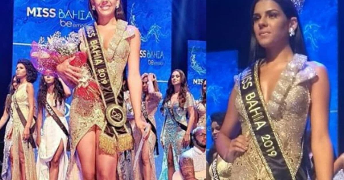 Candidata de Feira de Santana vence concurso de Miss Bahia 2019