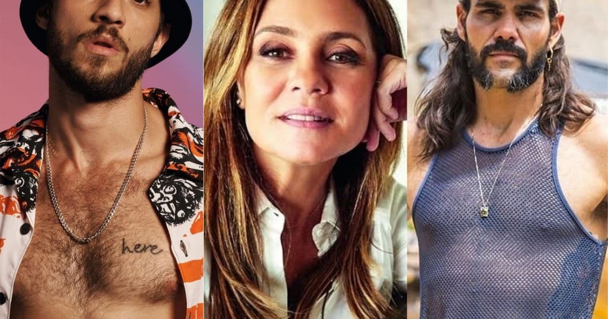 Chay Suede, Adriana Esteves e Juliano Cazarré estão no elenco de 'Amor de Mãe'