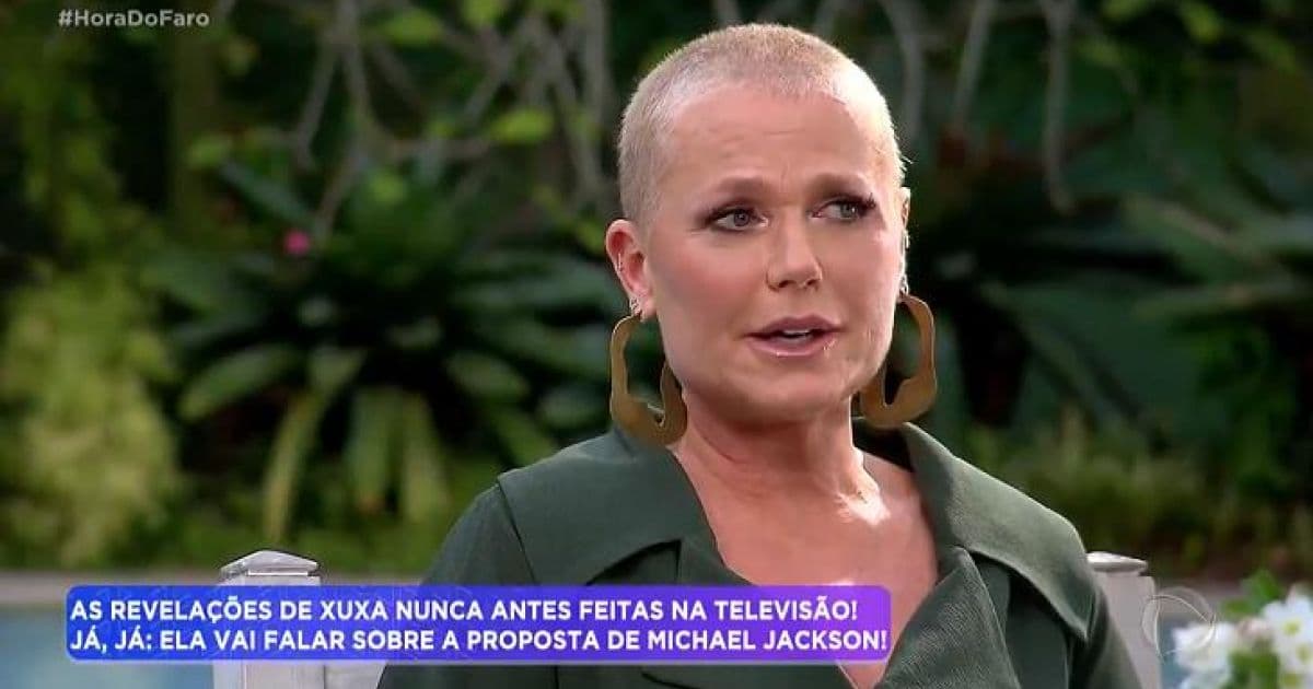 Na Record, Xuxa revela propostas de testes do sofá de diretor da Globo