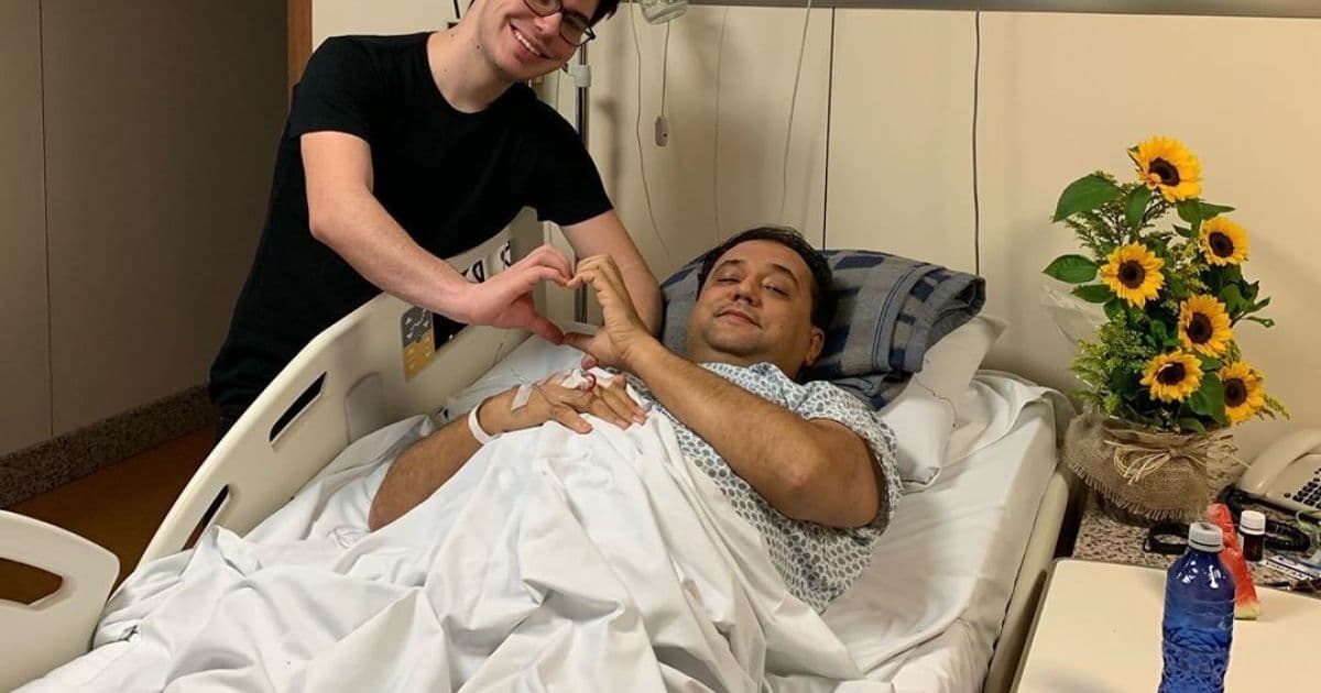 Geraldo Luís recebe alta hospitalar após ser internado para cirurgia cardíaca