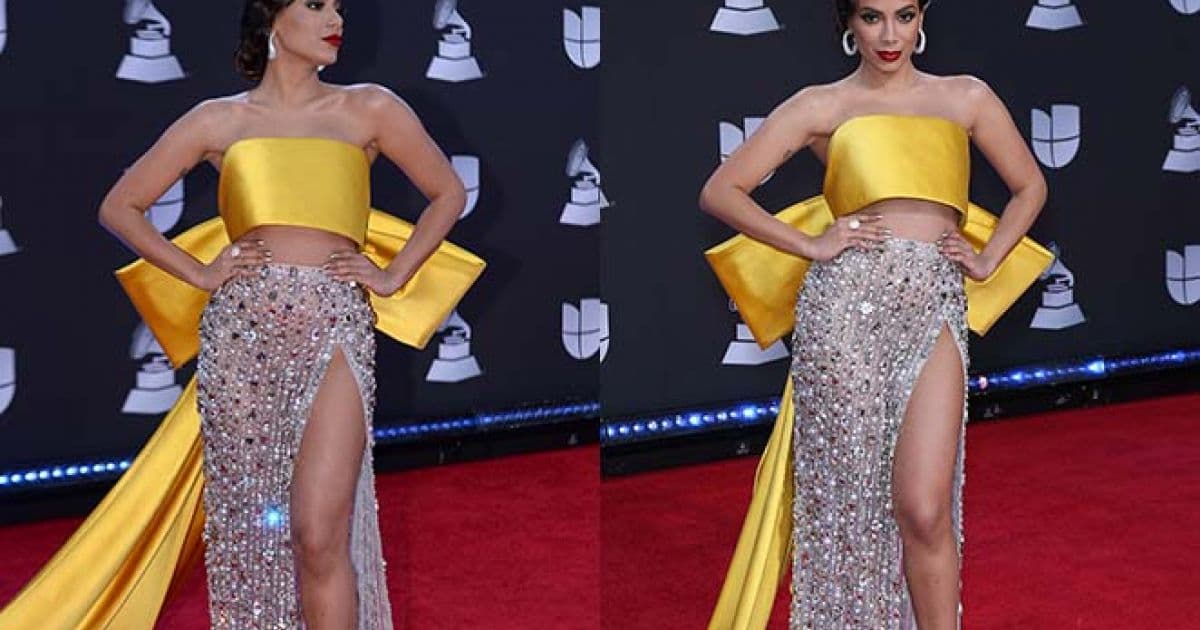Única brasileira na categorial geral, Anitta não ganha Grammy, mas canta na festa; confira