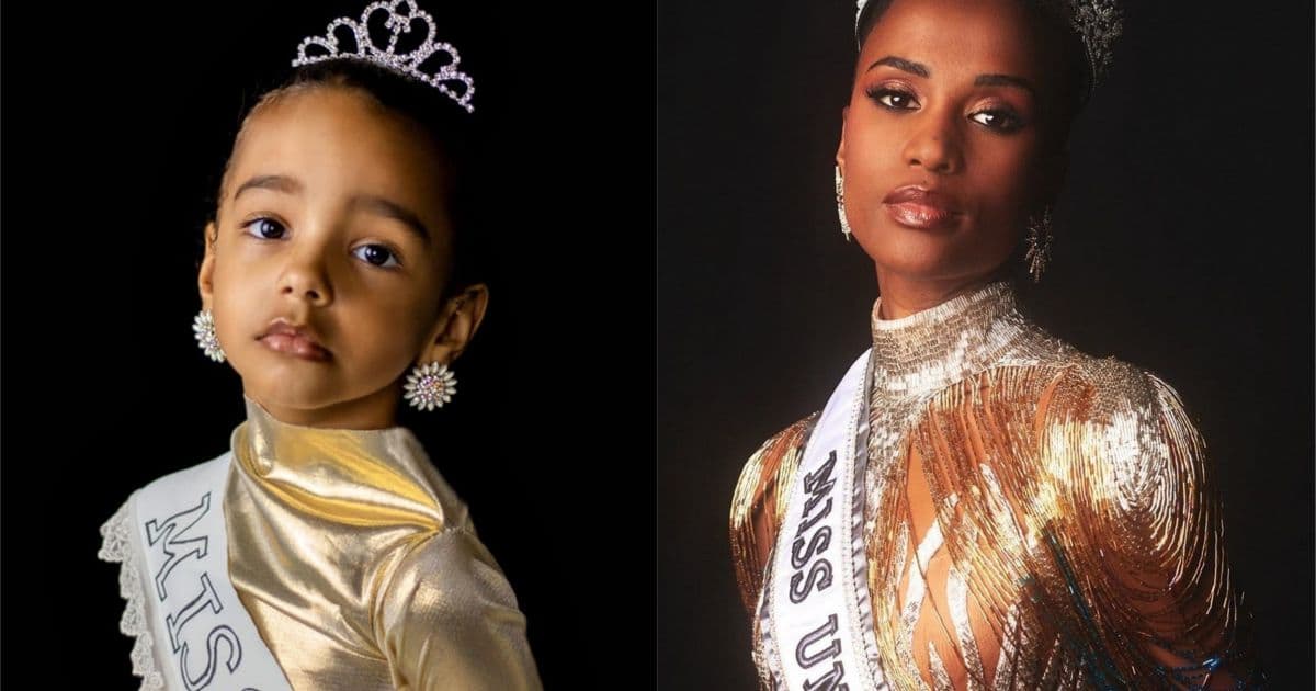 Após negra se tornar Miss Universo, criança desiste de 'se tornar' Rapunzel