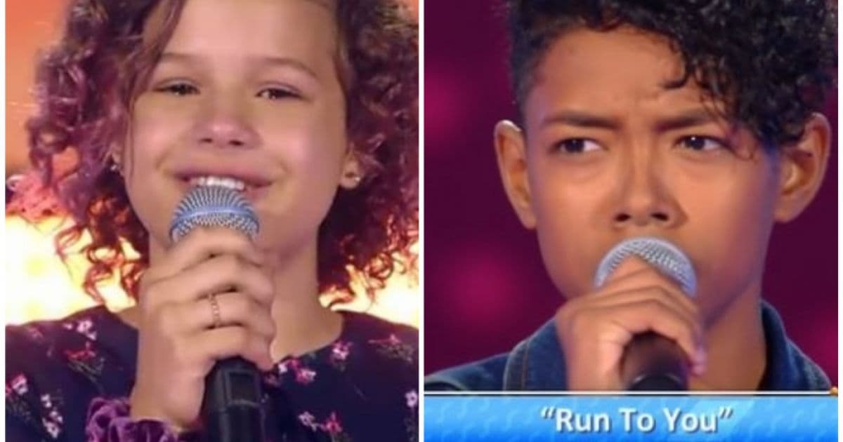 'The Voice Kids' estreia com baiana ex- caloura de Raul Gil e cantor emocionando jurados
