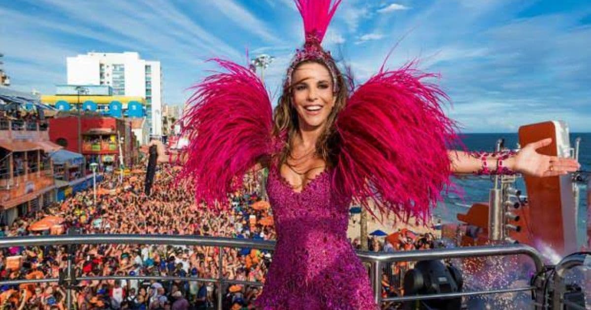 Ivete voltará a puxar trio sem cordas no Carnaval de Salvador após três anos