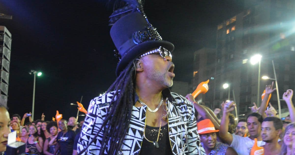 Carlinhos Brown fará abertura do Carnaval de Salvador; festa acontecerá na Barra