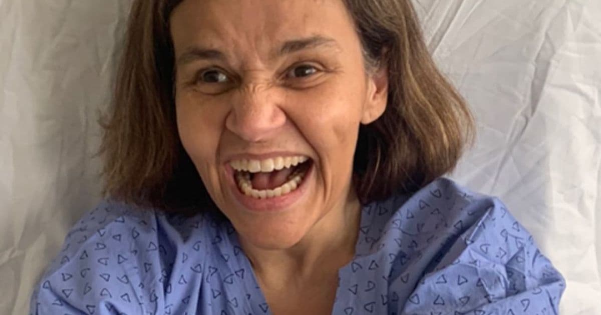 Claudia Rodrigues recebe alta hospitalar após ficar 18 dias internada por queda e infecção