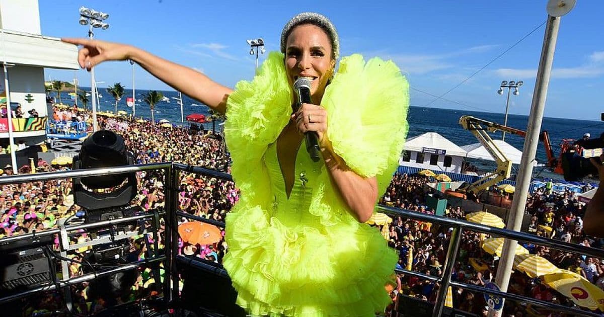 'Faz parte da etiqueta eu não me deprimir', diz Ivete sobre não ter Carnaval em 2021