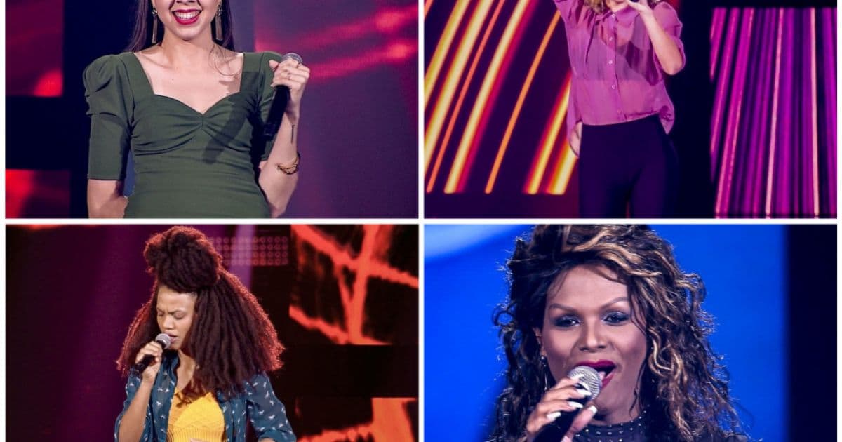 Noite do The Voice é dominada por candidatas baianas e cantora transexual; confira 