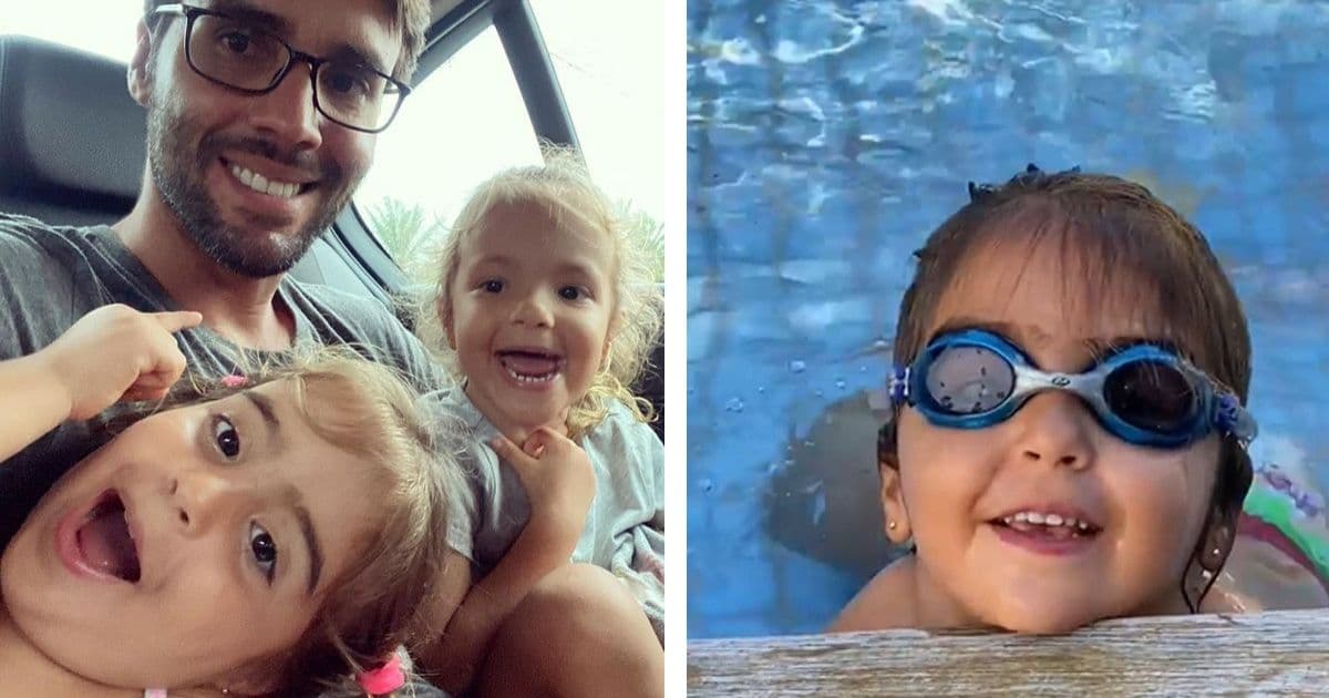 Daniel Cady filma primeiro mergulho de filha com Ivete Sangalo