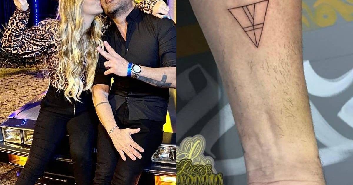 Pai de Viih Tube faz tatuagem em homenagem à filha no braço