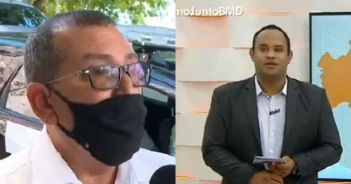 No Bahia Meio Dia, Vanderson ironiza fala de delegado sobre menores assaltantes: 'Brancos'