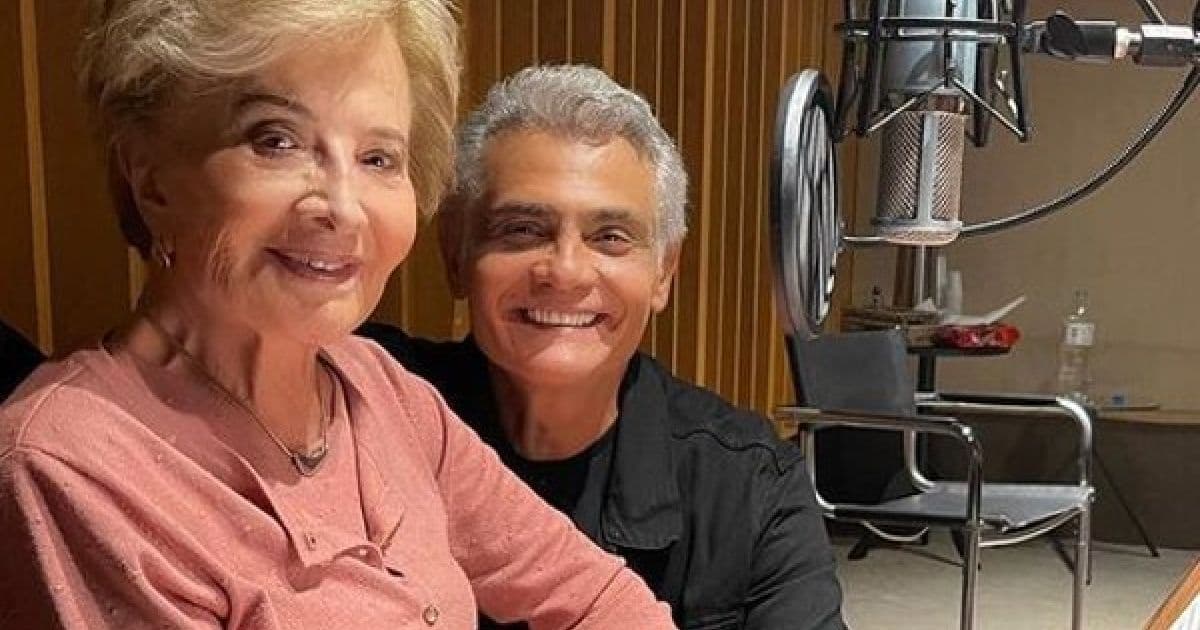 Glória Menezes retorna ao estúdio para gravação após morte de Tarcísio Meira