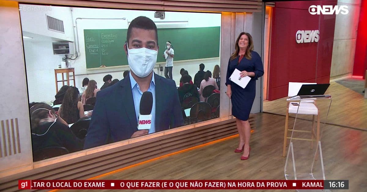 Repórter baiano se emociona na GloboNews com seu 'Arquivo Confidencial'