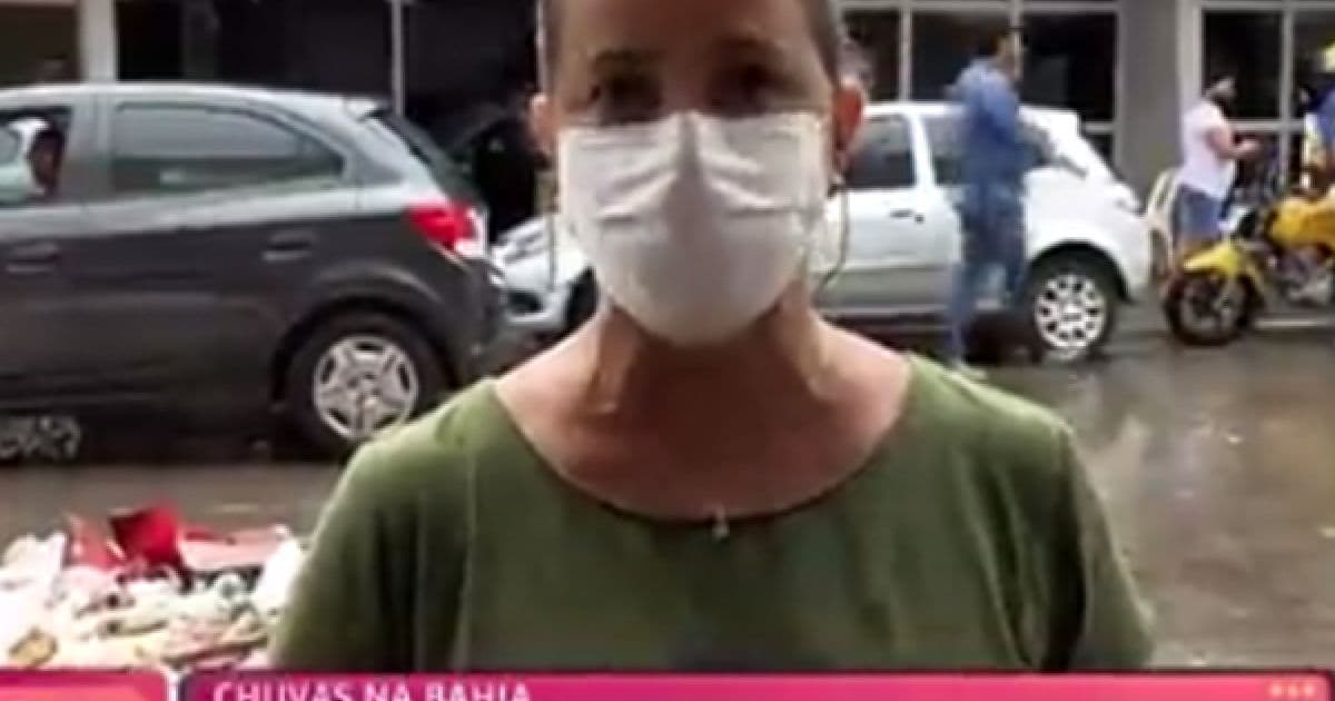 VÍDEO: De Itabuna, Andréa Silva relata situação de familiares em ao vivo na Globo 