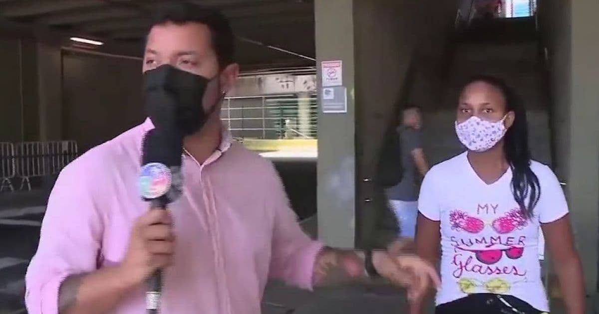 VÍDEO: Repórter Dinho Júnior é surpreendido por tiroteio na Lapa