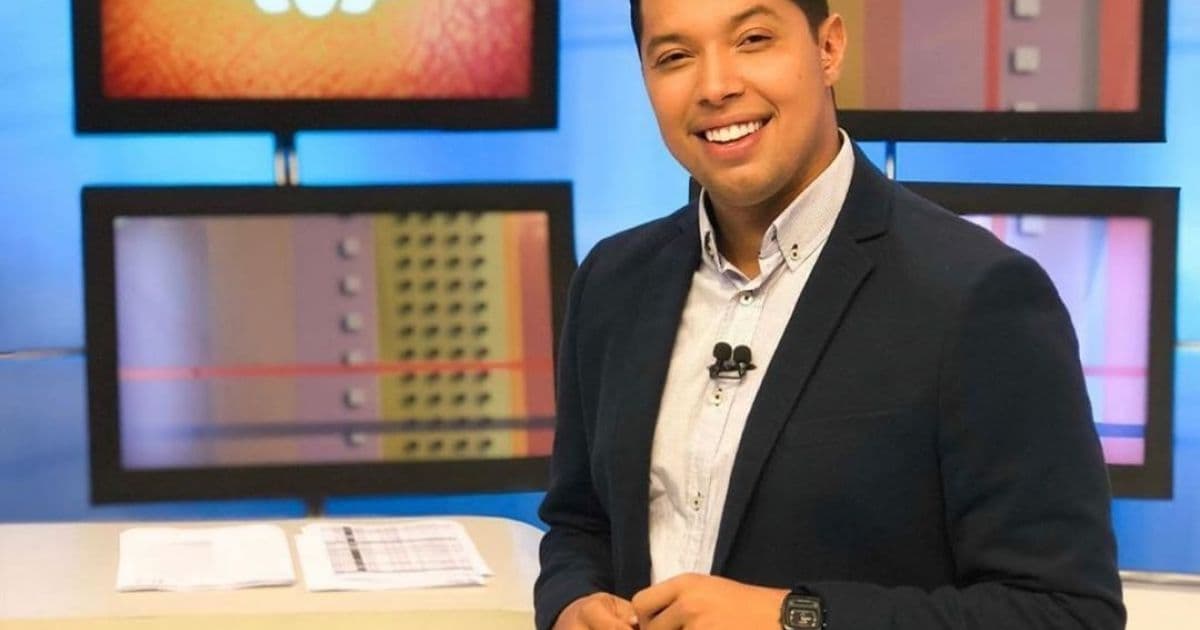 Dinho Júnior anuncia saída da TV Aratu e diz que tiroteio na Lapa foi gatilho para decisão