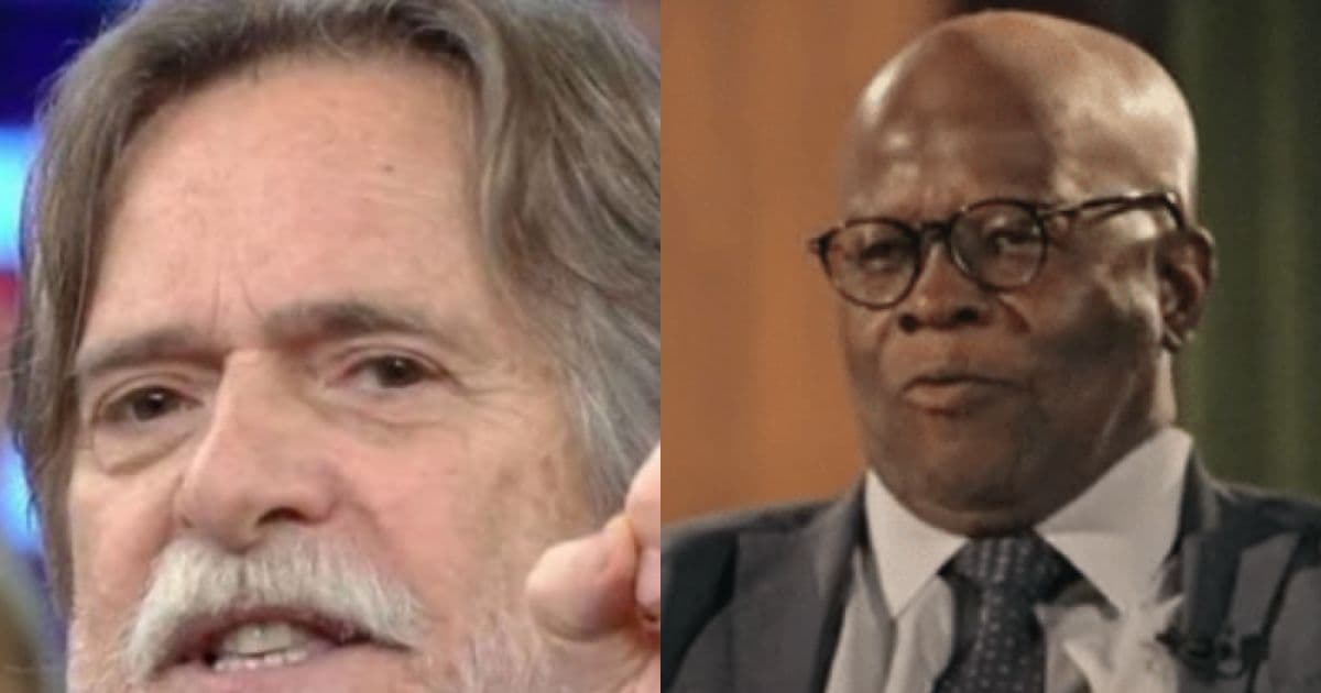 José de Abreu se irrita e xinga Joaquim Barbosa, ex-presidente do STF: 'Seu merda'