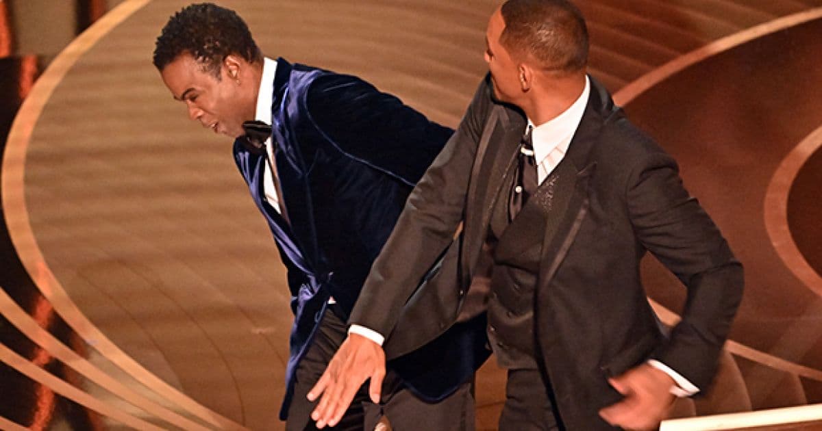 VÍDEO: Will Smith dá tapa em Chris Rock após piada com sua esposa no Oscar 2022
