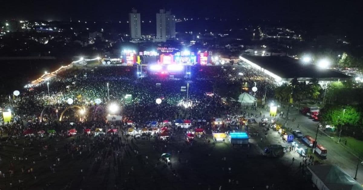 Festa no Parque de Exposições atrai 100 mil pessoas; portões fecharam mais cedo