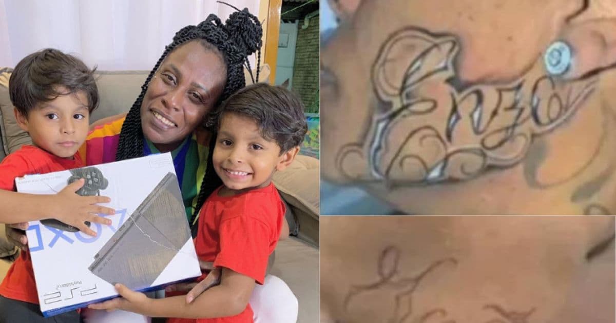 Pepê se arrepende de tatuagem no rosto com nome dos filhos: 'Infelizmente fiz'