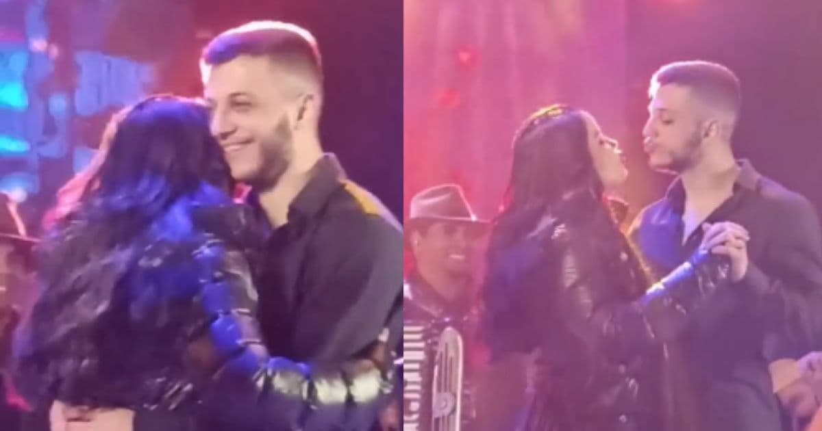 VÍDEO: Maraisa beija fã no palco durante show no Rio Grande do Sul