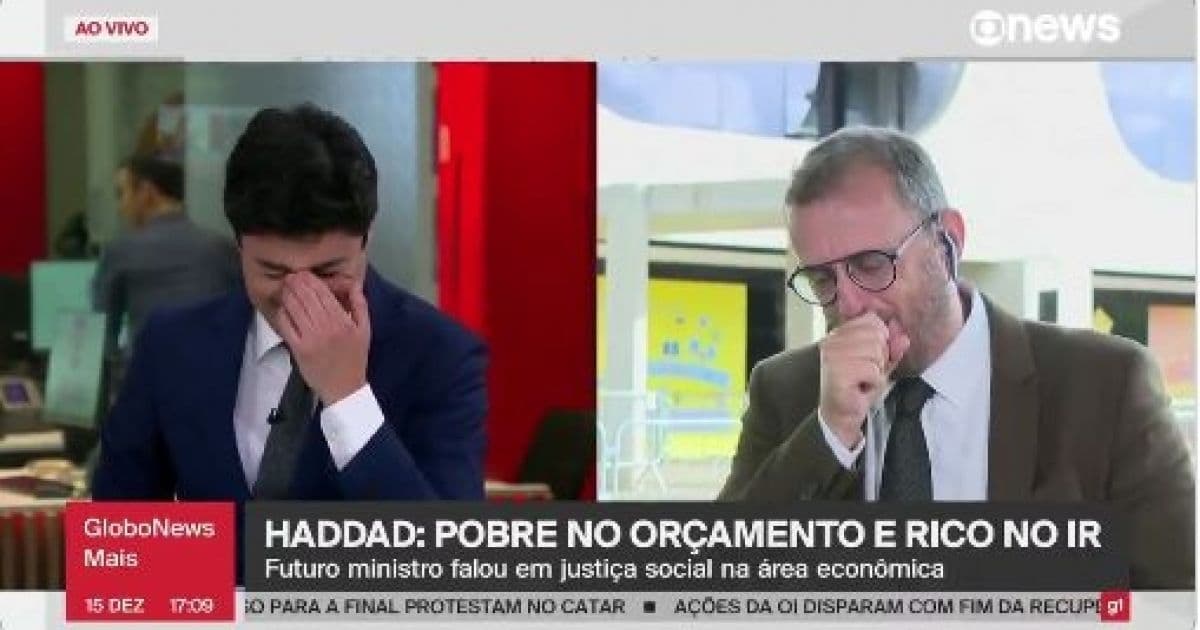 VÍDEO: Repórter da Globo engole mosquito ao vivo e apresentador cai na risada