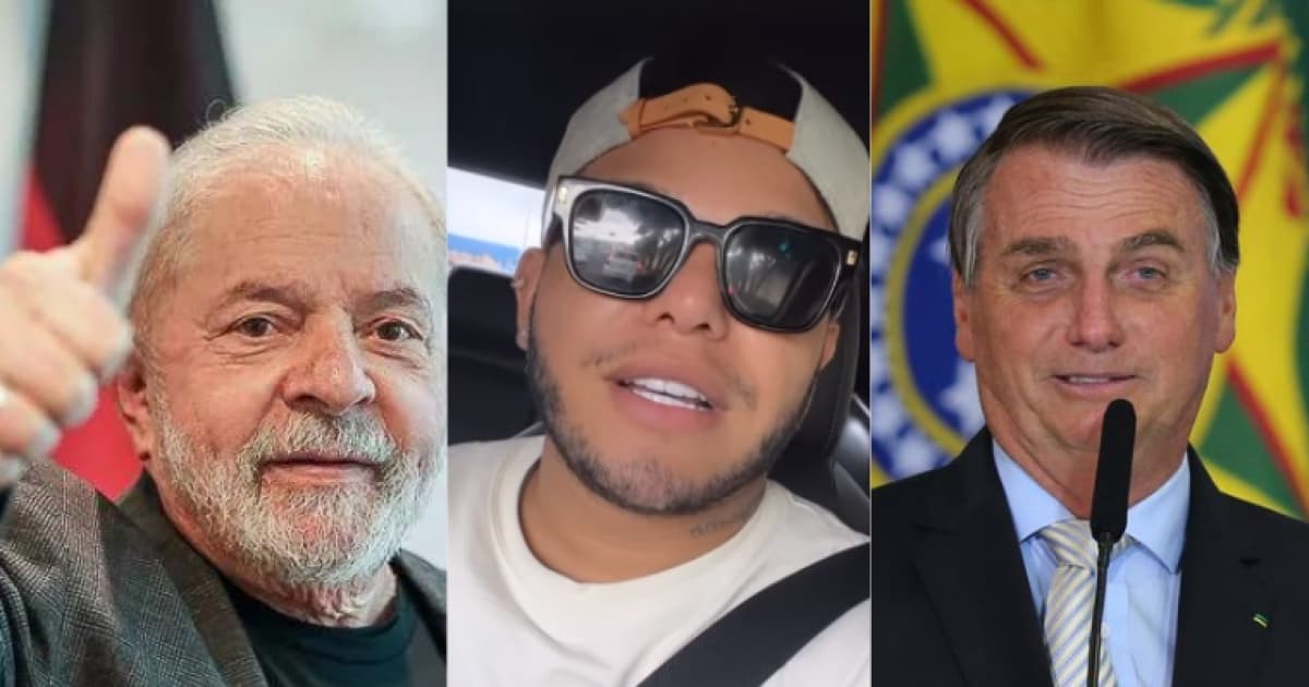 Tierry revela que música em que cita Lula e Bolsonaro está sendo restrita