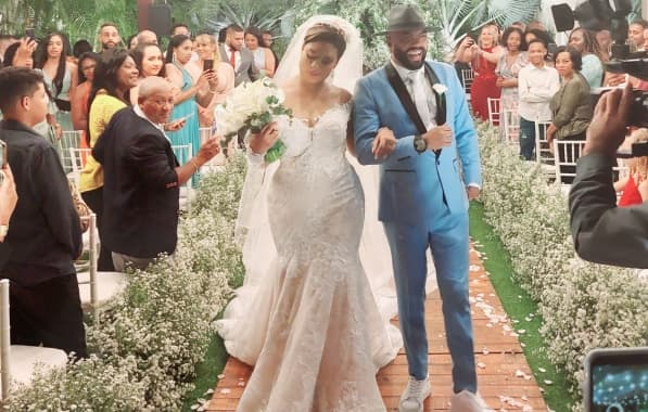O cantor apaixonado: Silvanno Salles celebra casamento com filha de prefeito 