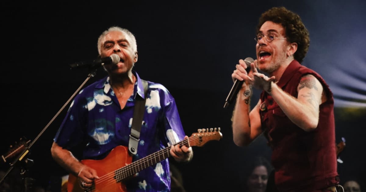 Nando Reis e Gilberto Gil