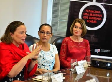 MP-BA lança campanha para combater feminicídio no estado